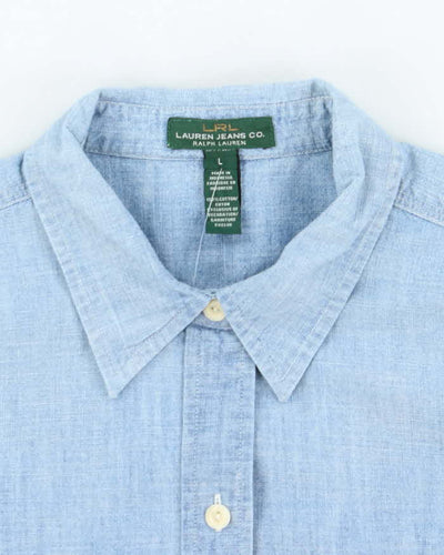 Vintage 00s Ralph Lauren Lightweight Denim Shirt - L