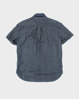 Vintage 00s Armani Exchange Short Sleeve Denim Shirt - M