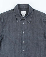Vintage 00s Armani Exchange Short Sleeve Denim Shirt - M