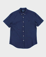 Vintage Ralph Lauren Seersucker Short Sleeve Shirt - L