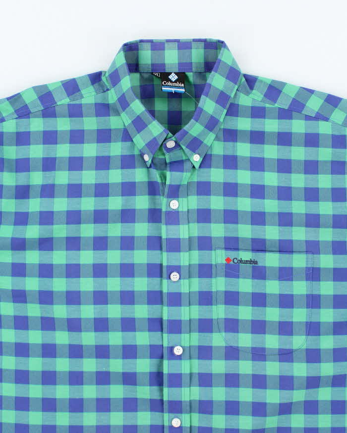 Vintage Columbia Long Sleeve Check Shirt - XL