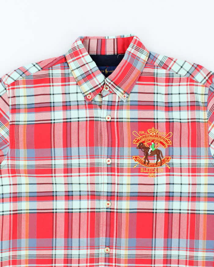 Vintage Ralph Lauren Long Sleeve Check Shirt - M
