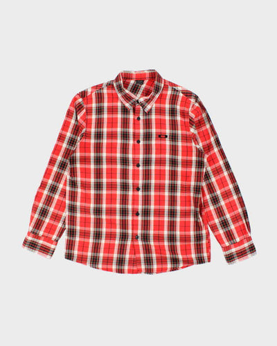 Vintage 00s Oakley Long Sleeve Check Shirt - L