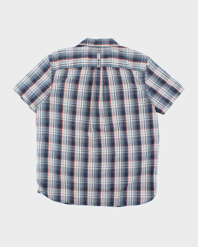 Vintage 00s The North Face Short Sleeve Check Shirt - L