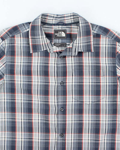 Vintage 00s The North Face Short Sleeve Check Shirt - L