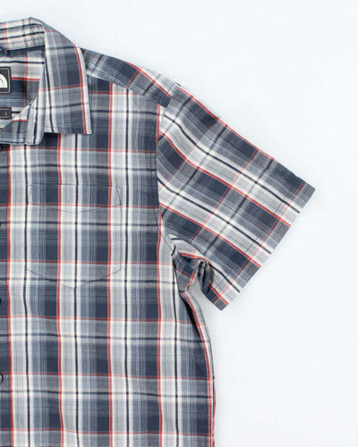 Vintage 00s The North Face Short Sleeve Check Shirt - L