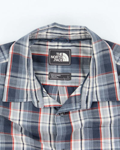 Vintage 00s The North Face Short Sleeve Check Shirt - L