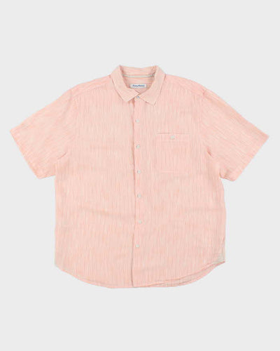 Vintage Tommy Bahama Oversized Linen Shirt - XL