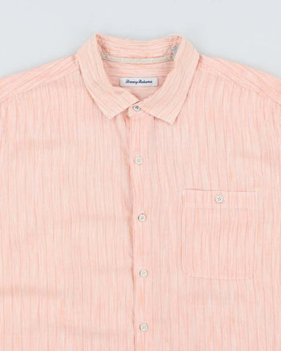 Vintage Tommy Bahama Oversized Linen Shirt - XL