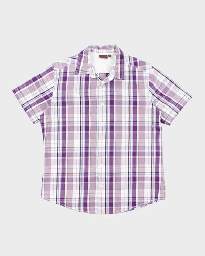 Vintage 00s Esprit Short Sleeve Check Shirt - L