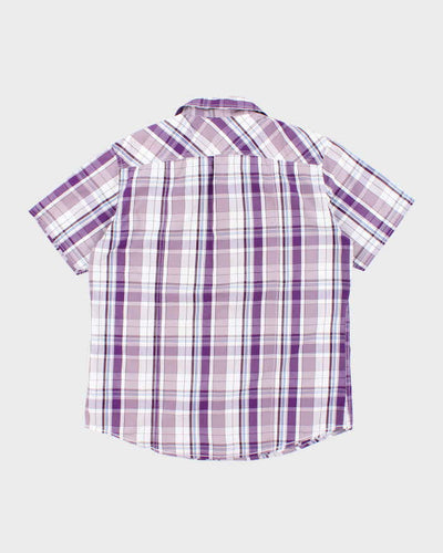 Vintage 00s Esprit Short Sleeve Check Shirt - L
