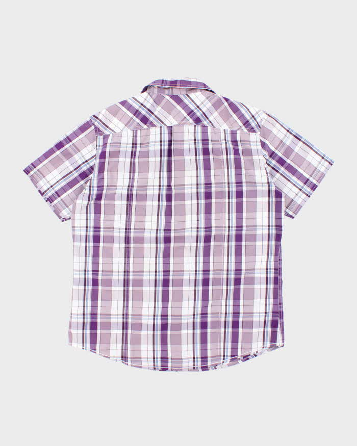 Vintage 00s Esprit Short Sleeve Check Shirt - L