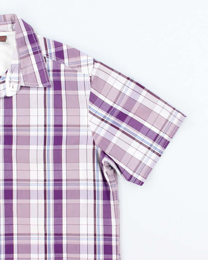 Vintage 00s Esprit Short Sleeve Check Shirt - L