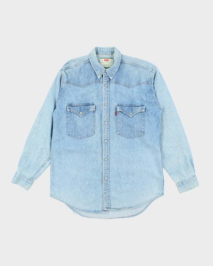 Vintage 90s Levi's Denim Shirt - M