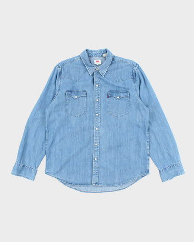Vintage Levi's Western Denim Shirt - XL
