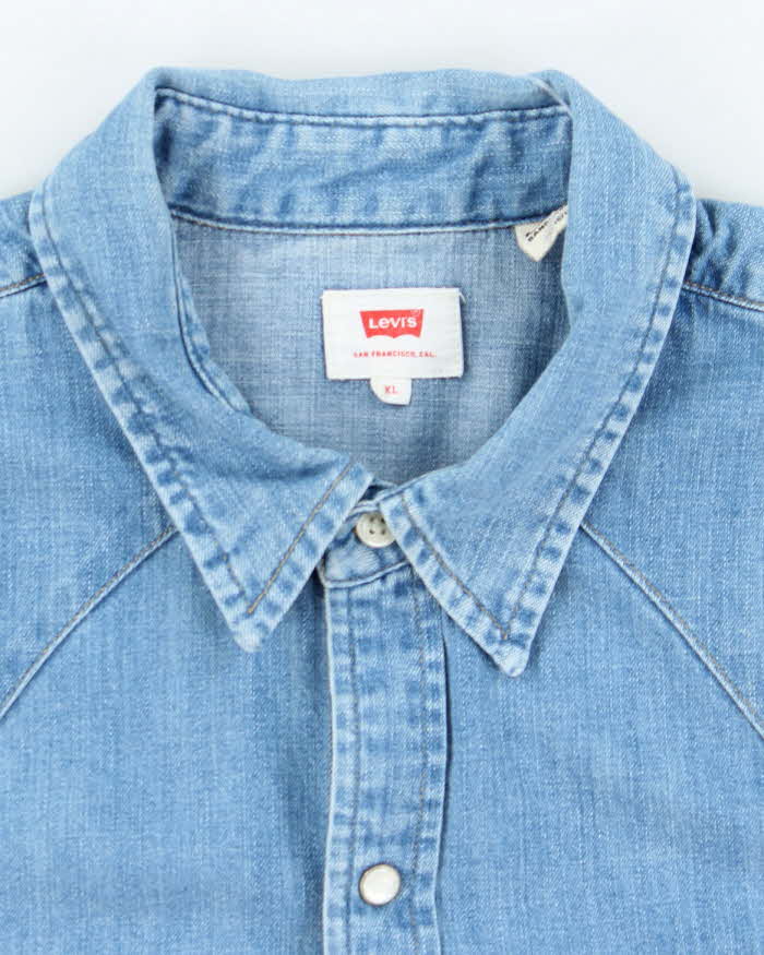 Vintage Levi's Western Denim Shirt - XL