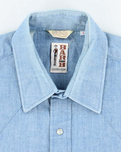 Vintage 80s Bar-B Western Shirt - L