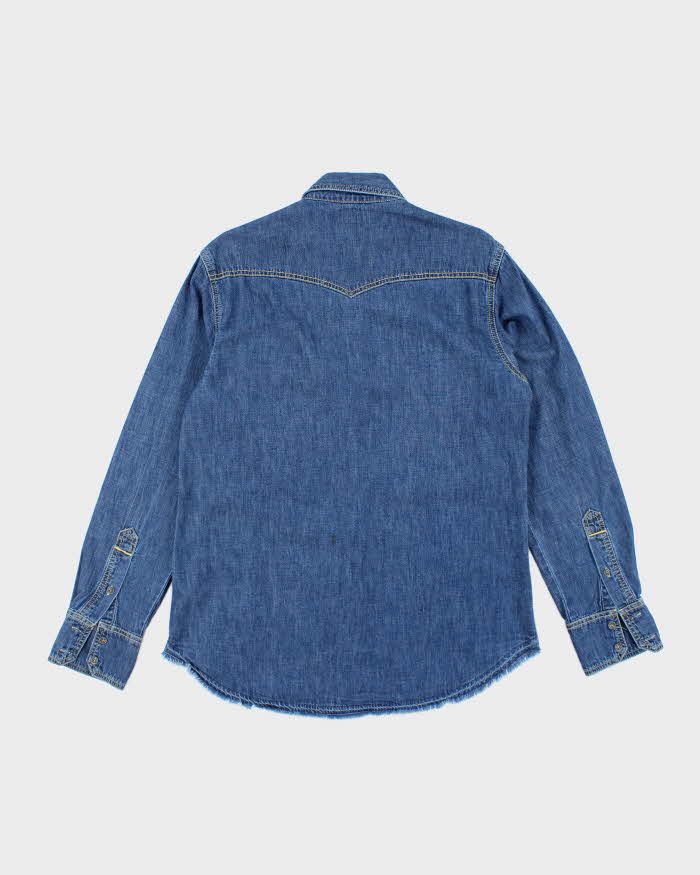 Vintage Y2k 00s True Religion Denim Shirt - L