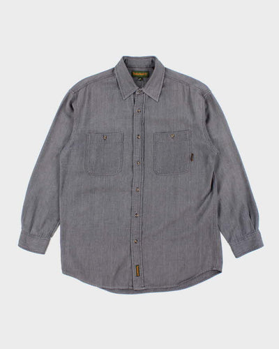 Vintage 00s Timberland Oversized Denim Shirt - M