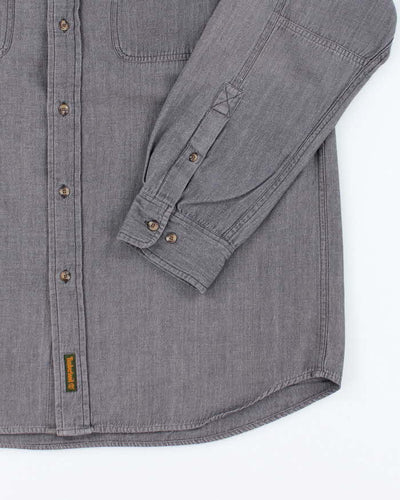 Vintage 00s Timberland Oversized Denim Shirt - M