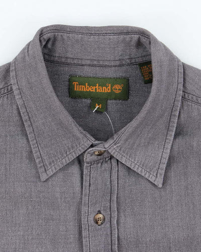 Vintage 00s Timberland Oversized Denim Shirt - M