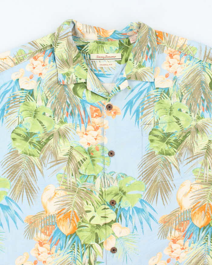Vintage Tommy Bahama Silk Hawaiian Shirt - XL