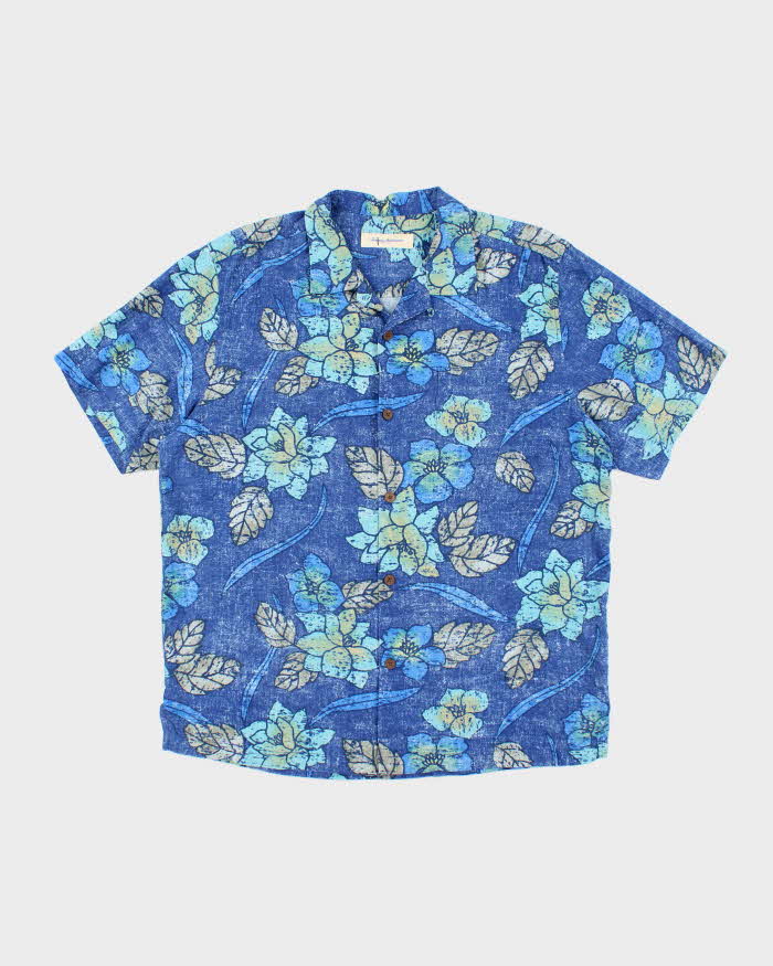 Vintage Tommy Bahama Silk Hawaiian Shirt - XL
