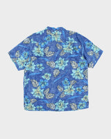 Vintage Tommy Bahama Silk Hawaiian Shirt - XL