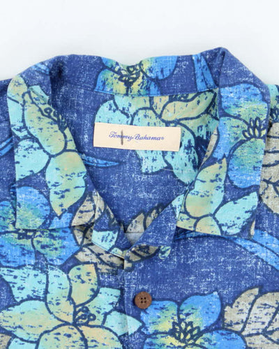 Vintage Tommy Bahama Silk Hawaiian Shirt - XL