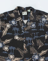 Vintage Silk Hawaiian Shirt - L