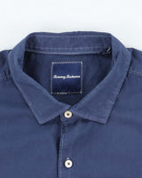 Vintage Tommy Bahama Long Sleeve Silk Blend Shirt - XL