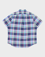 Vintage Ralph Lauren Short Sleeve Check Shirt - XL