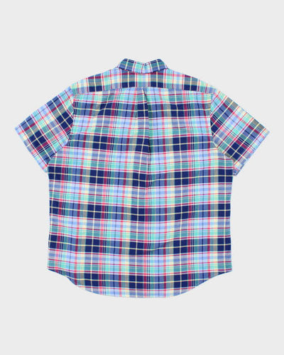Vintage Ralph Lauren Short Sleeve Check Shirt - XL