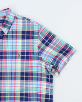 Vintage Ralph Lauren Short Sleeve Check Shirt - XL