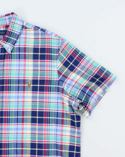 Vintage Ralph Lauren Short Sleeve Check Shirt - XL