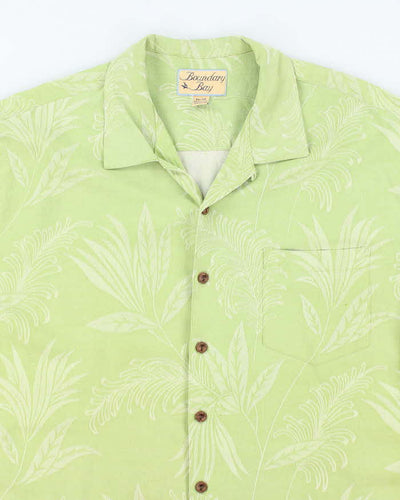Vintage Boundary Bay Silk Hawaiian Shirt - XL