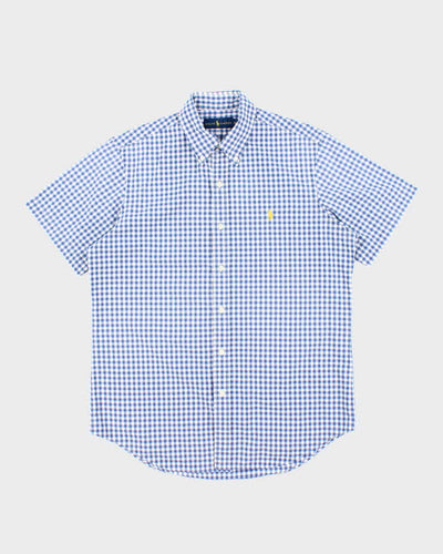 Vintage Ralph Lauren Check Short Sleeve Shirt - M