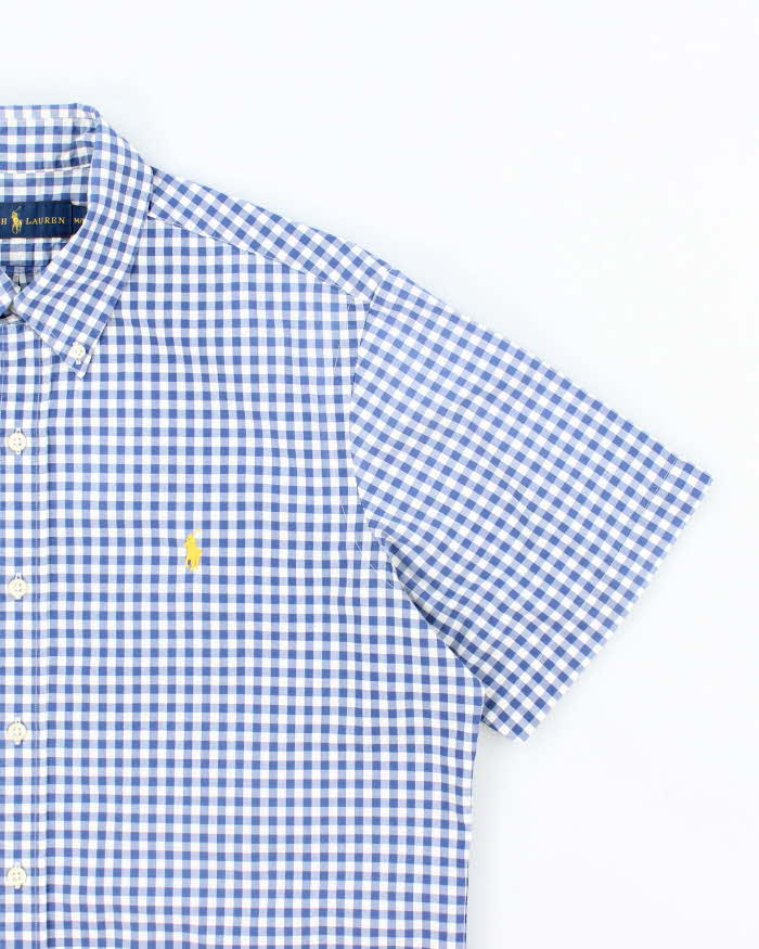 Vintage Ralph Lauren Check Short Sleeve Shirt - M