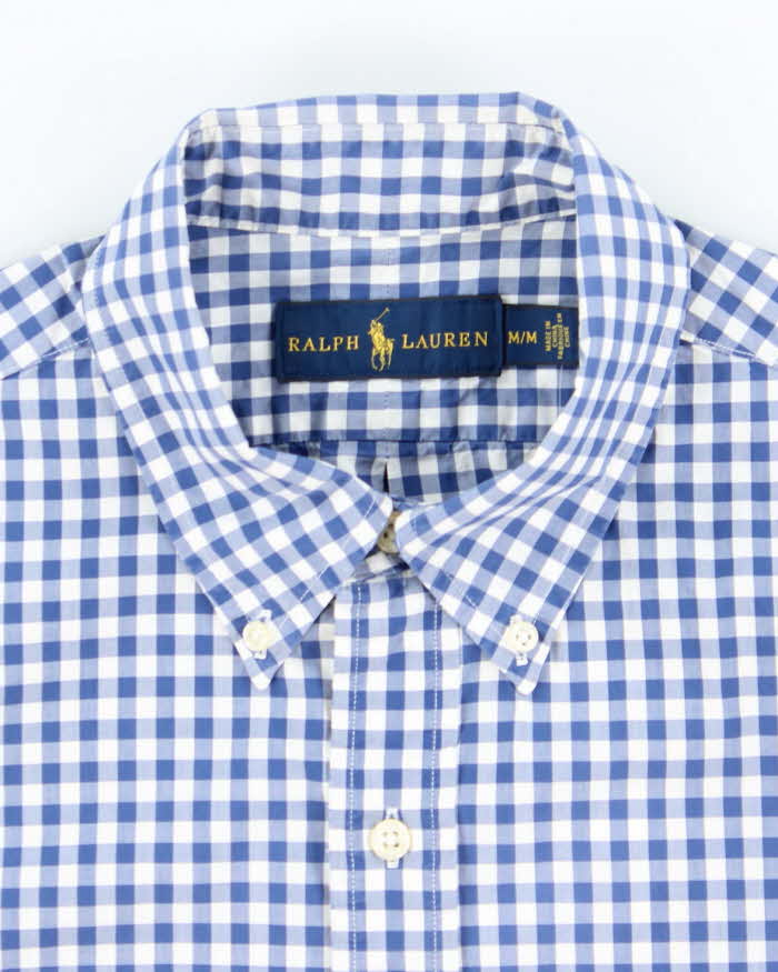 Vintage Ralph Lauren Check Short Sleeve Shirt - M