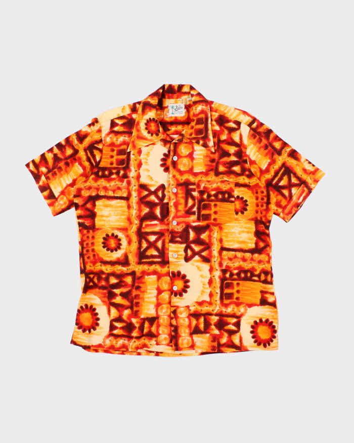 Vintage 70s Aloha Hawaiian Shirt - L