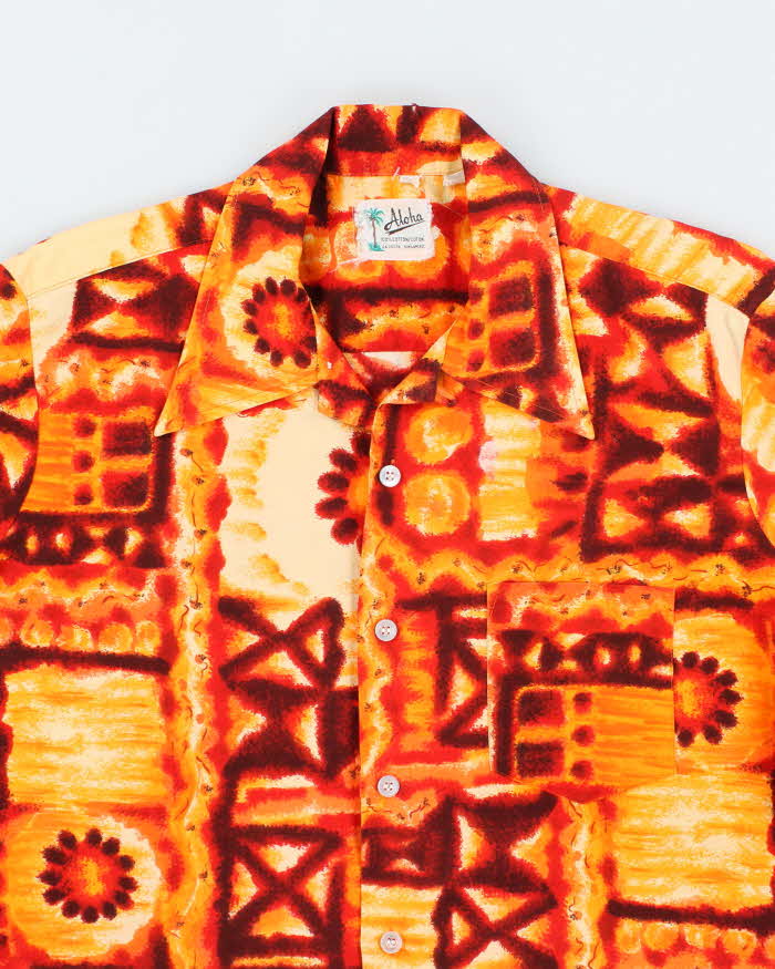Vintage 70s Aloha Hawaiian Shirt - L