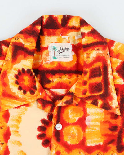 Vintage 70s Aloha Hawaiian Shirt - L