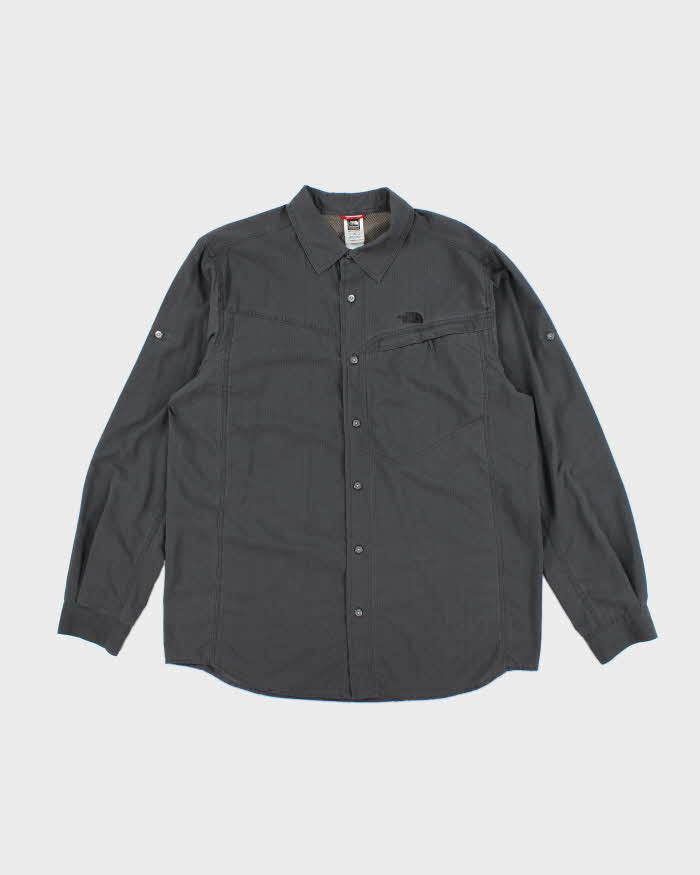 Vintage 00s The North Face Long Sleeve Shirt - L