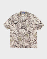 Vintage Hawaii Blues Floral Print Hawaiian Shirt - XL
