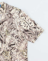 Vintage Hawaii Blues Floral Print Hawaiian Shirt - XL