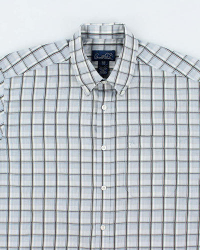 Vintage 90's Arnold Palmer Patterned Lightweight Short Sleeve Shirt - M