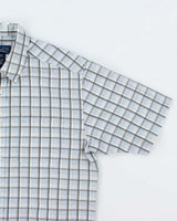 Vintage 90's Arnold Palmer Patterned Lightweight Short Sleeve Shirt - M