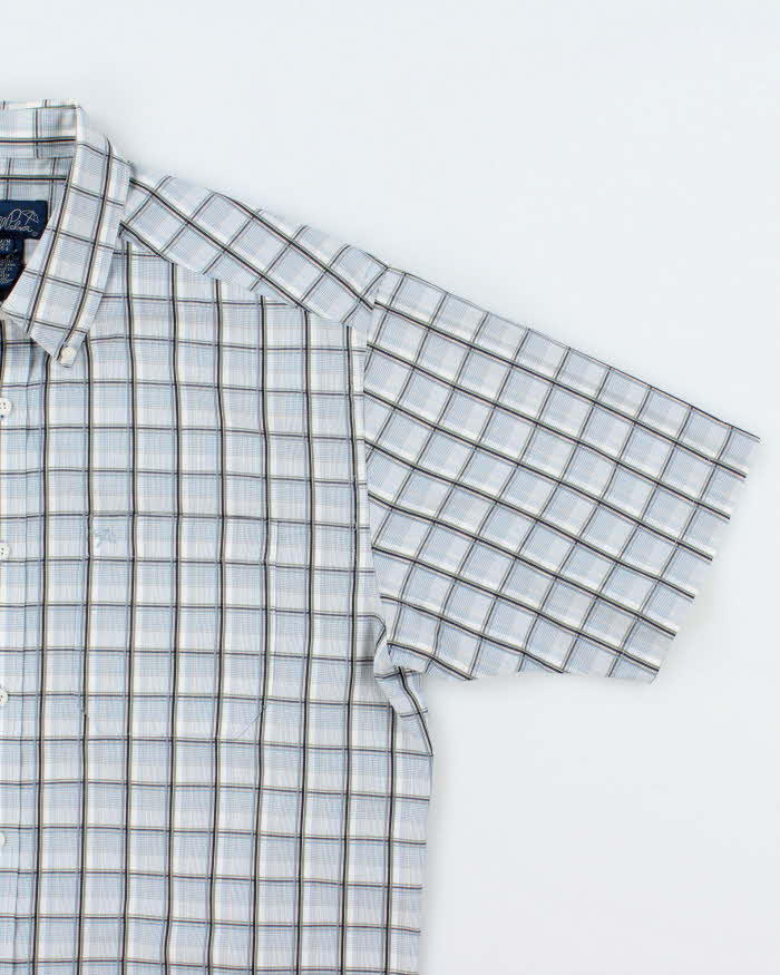 Vintage 90's Arnold Palmer Patterned Lightweight Short Sleeve Shirt - M