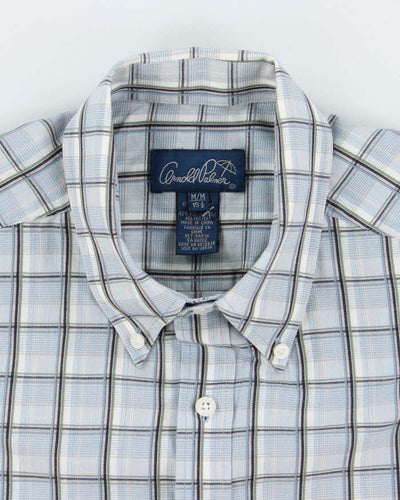 Vintage 90's Arnold Palmer Patterned Lightweight Short Sleeve Shirt - M