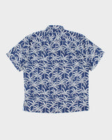 Vintage 2000's Tommy Bahama Palm Tree Print Short Sleeve Shirt - L